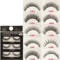 3 Pairs Fashion False Eyelashes Long Natural Looking Lash Extensions For Daily And Party Makeup 0