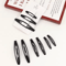 Solid Black Snap Hair Clip Non Slip Hair Barrette For Women And Girls 1 PC 7