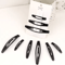Solid Black Snap Hair Clip Non Slip Hair Barrette For Women And Girls 1 PC 0