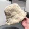 Womens Winter Fleece Bucket Hat With Ear Protectors Windproof Warm Casual Outdoor Hat 24