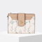 Womens PU Leather Wallet Flower Printed Short Slim Coin Purse With Card Holder 2