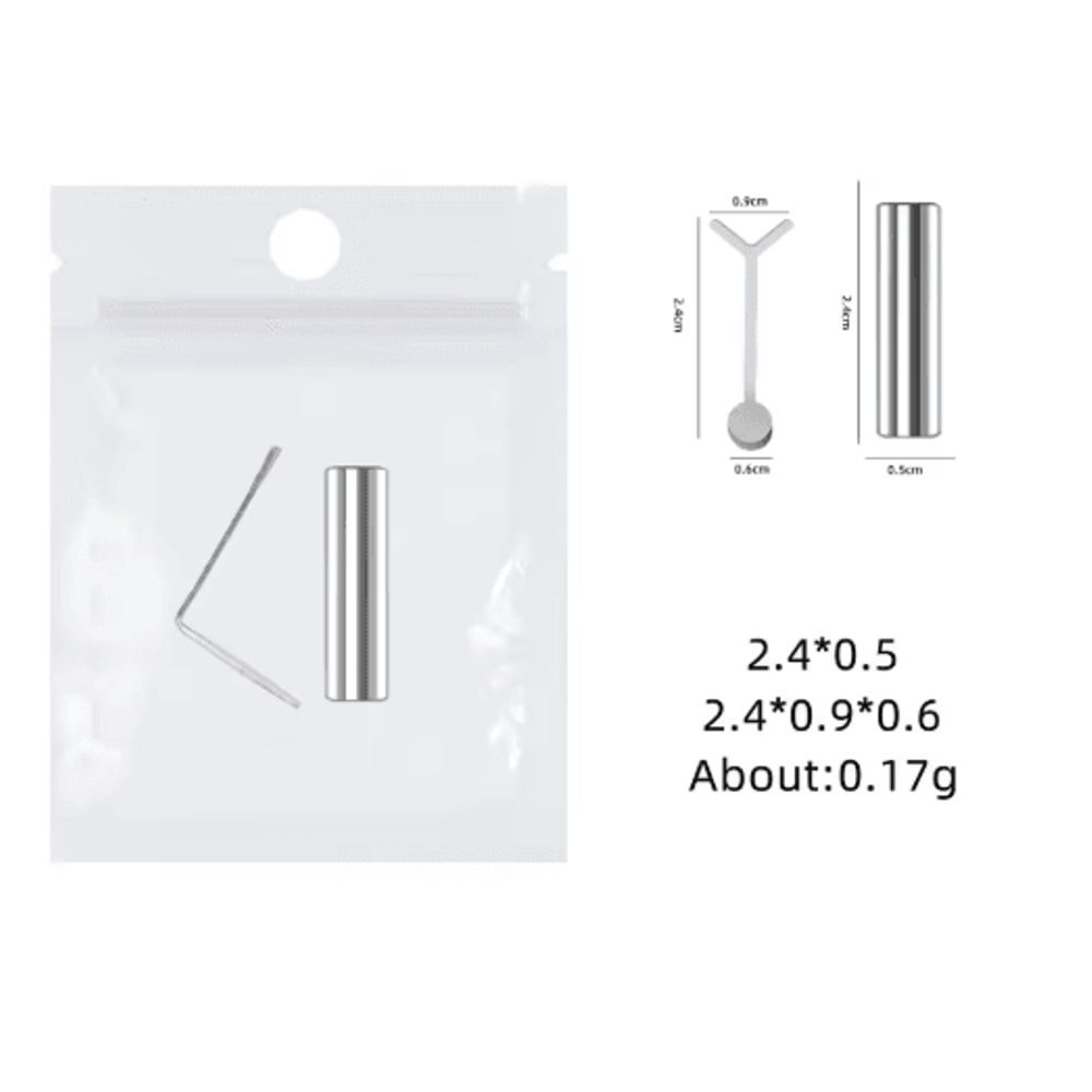 DIY Nail Art Magnet Set Strong Cats Eye Magnetic Rod With Heart Shaped Design 3