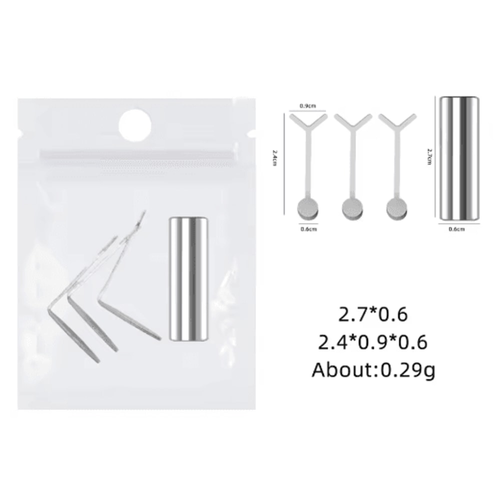 DIY Nail Art Magnet Set Strong Cats Eye Magnetic Rod With Heart Shaped Design 5