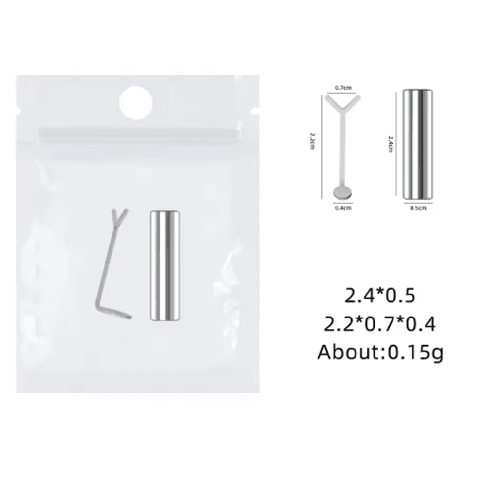 DIY Nail Art Magnet Set Strong Cats Eye Magnetic Rod With Heart Shaped Design 7