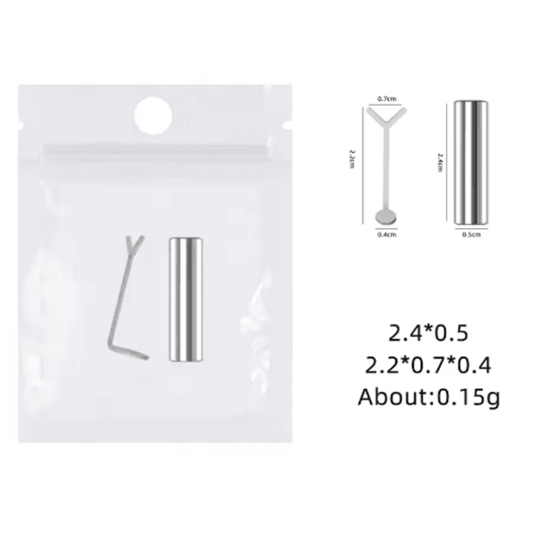 DIY Nail Art Magnet Set Strong Cats Eye Magnetic Rod With Heart Shaped Design 7