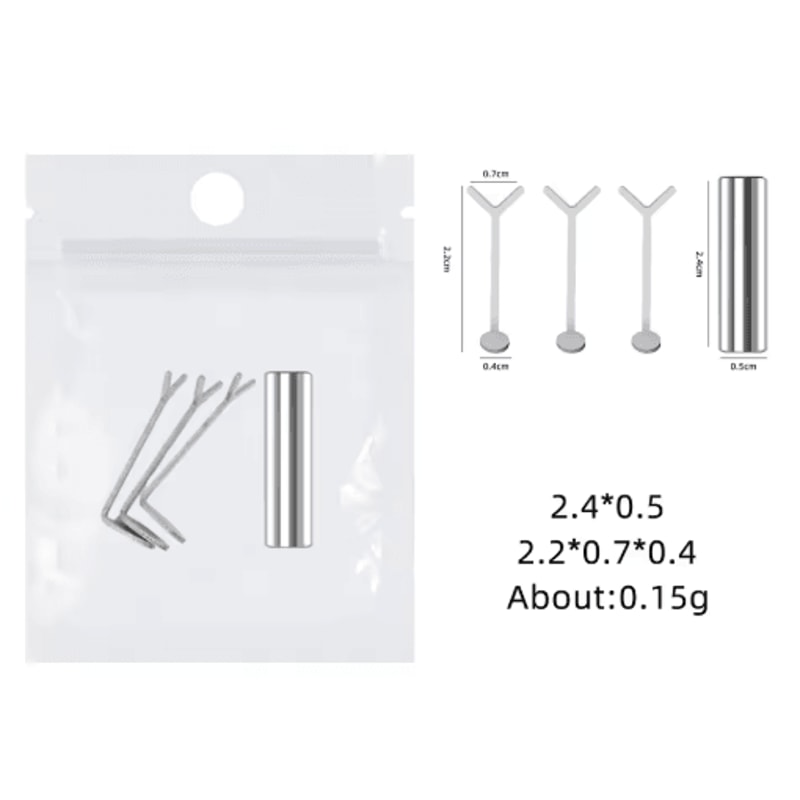 DIY Nail Art Magnet Set Strong Cats Eye Magnetic Rod With Heart Shaped Design 9