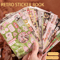Vintage Japanese Dessert Sticker Book Aesthetic Food Cake Stickers For Journals And Scrapbooking 0