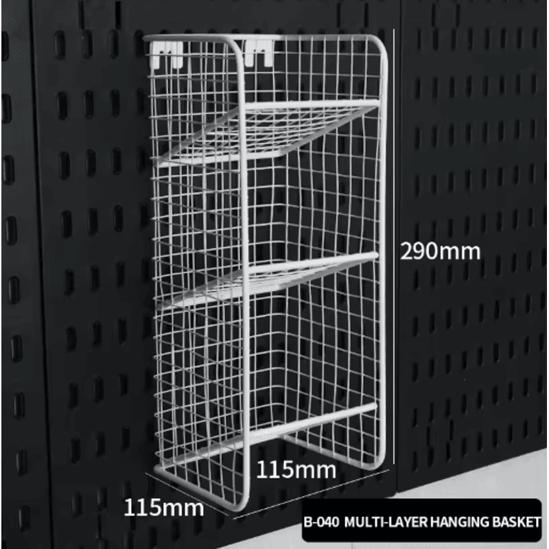 Multi Functional Entryway Storage Rack Doorway Organizer With Hooks And Partition Boards 1