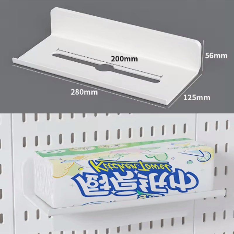 Multi Functional Entryway Storage Rack Doorway Organizer With Hooks And Partition Boards 5