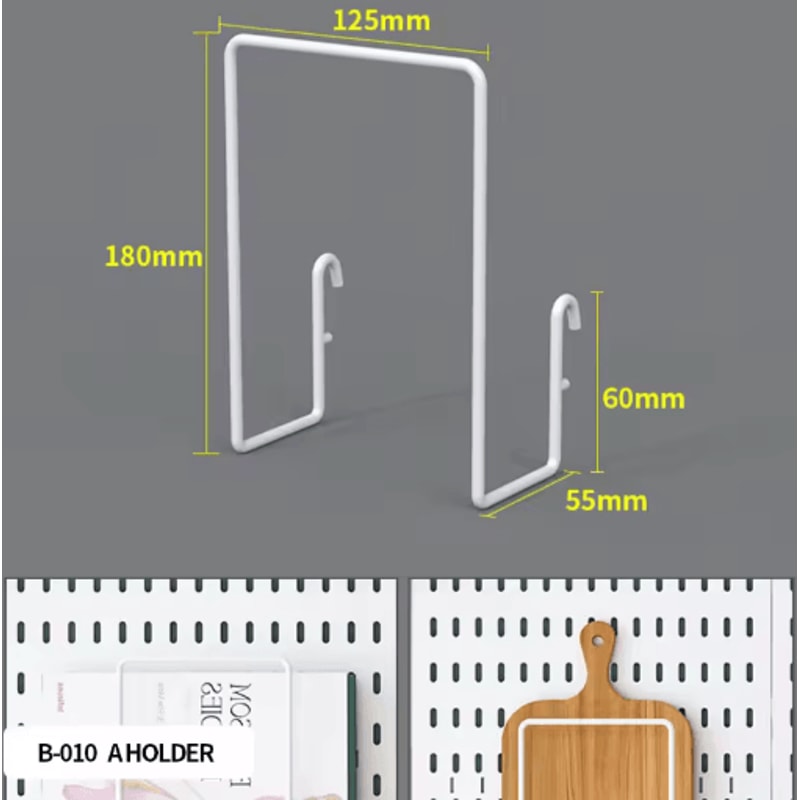Multi Functional Entryway Storage Rack Doorway Organizer With Hooks And Partition Boards 18