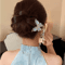 Butterfly Hair Sticks U Shaped Hairpins Fairy Hair Accessories Hair Jewelry For Women 5