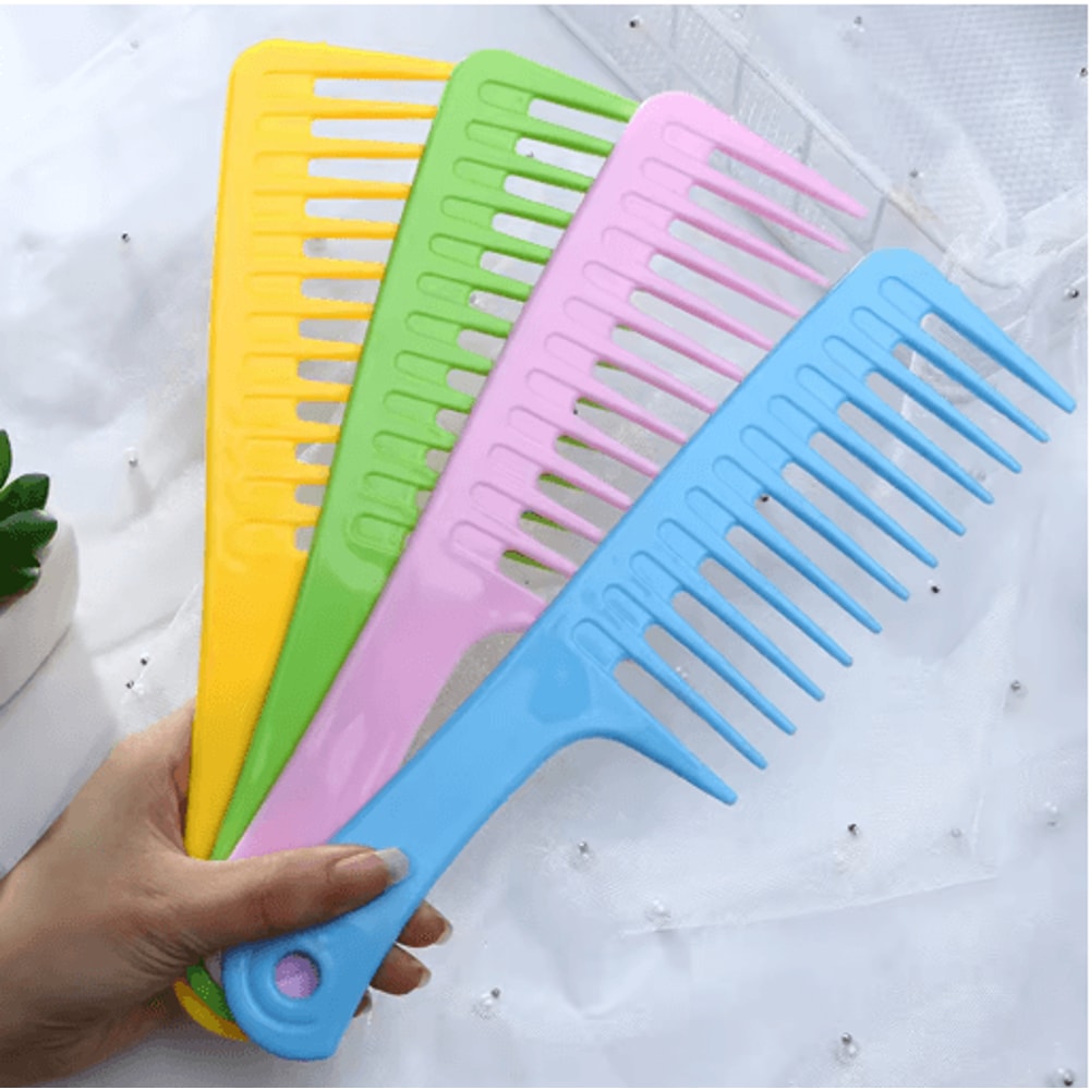 Wet Curly Hair Brush Detangling Comb For Curly Hair Salon Hair Styling Tool Brush For Thick Wavy Ha 8