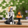 Skull Girl Skeleton Statue Gothic Halloween Figurine For Home Decor And Party Display 3