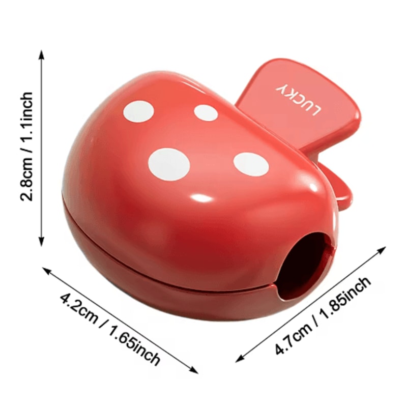 Cartoon Mushroom Toothbrush Head Cover Portable Toothbrush Protector Cap For Home And Travel 3