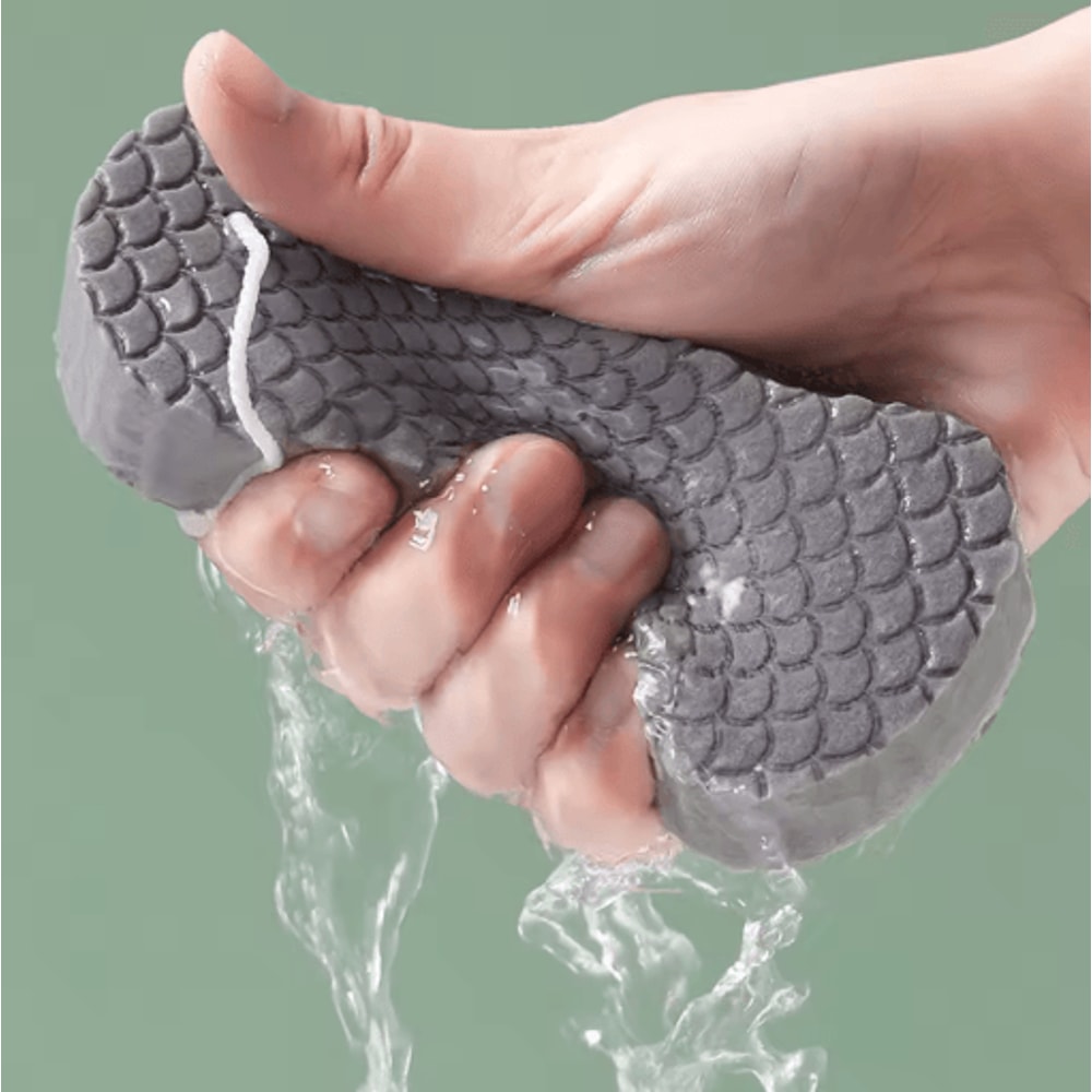 3D PVA Bath Sponge Soft Exfoliating Shower Scrubber With Lanyard For Gentle Cleansing 11
