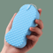 3D PVA Bath Sponge Soft Exfoliating Shower Scrubber With Lanyard For Gentle Cleansing 12