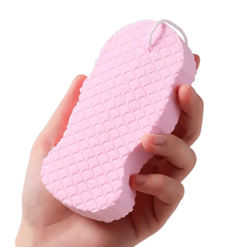3D PVA Bath Sponge Soft Exfoliating Shower Scrubber With Lanyard For Gentle Cleansing 3