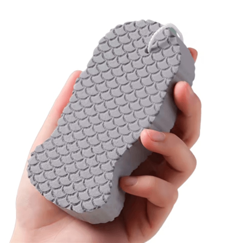 3D PVA Bath Sponge Soft Exfoliating Shower Scrubber With Lanyard For Gentle Cleansing 9