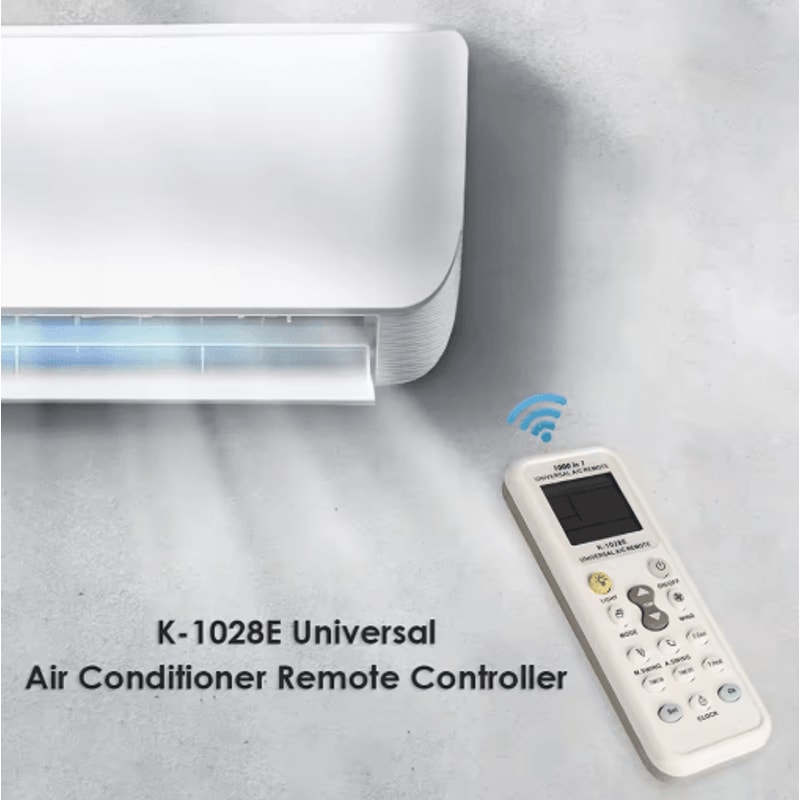 Universal Air Conditioner Remote Control Easy To Use AC Remote Replacement Batteries Not Included 5