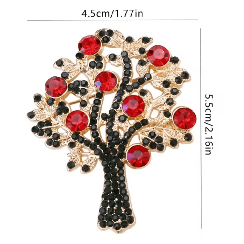 Vintage Alloy Santa Claus Brooch Christmas Tree Metal Pin Badge For Clothing Hats And Bags 4 Styles 3