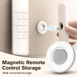 strong magnetic remote control holder self adhesive magnet hook for home office and school