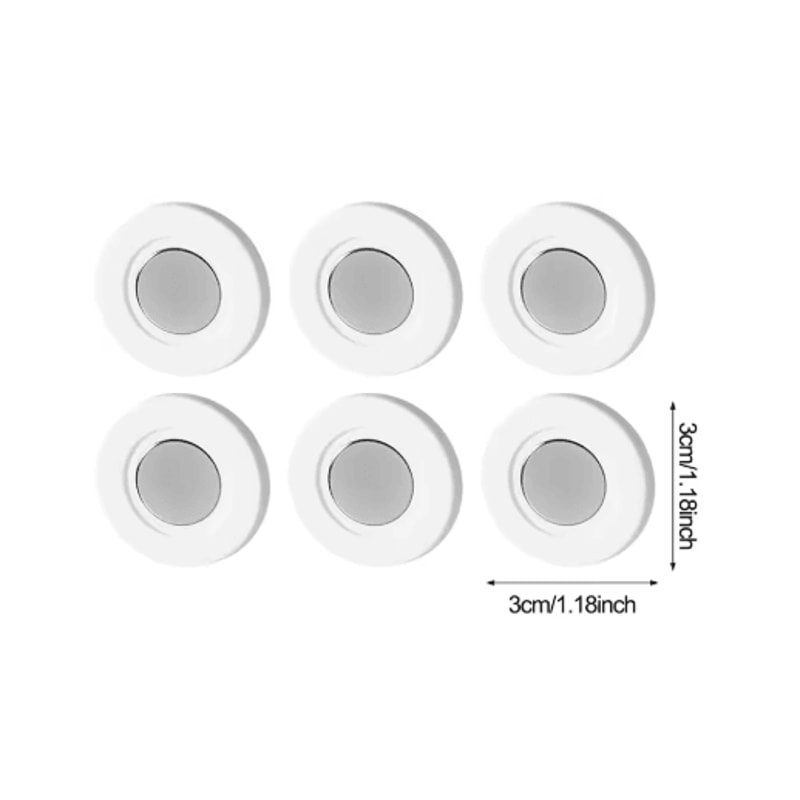 Strong Magnetic Remote Control Holder Self Adhesive Magnet Hook For Home Office And School 6