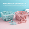 30PCS Plastic Clothes Pins With Basket Laundry Clothespin Clips For Socks Towels And Storage 0