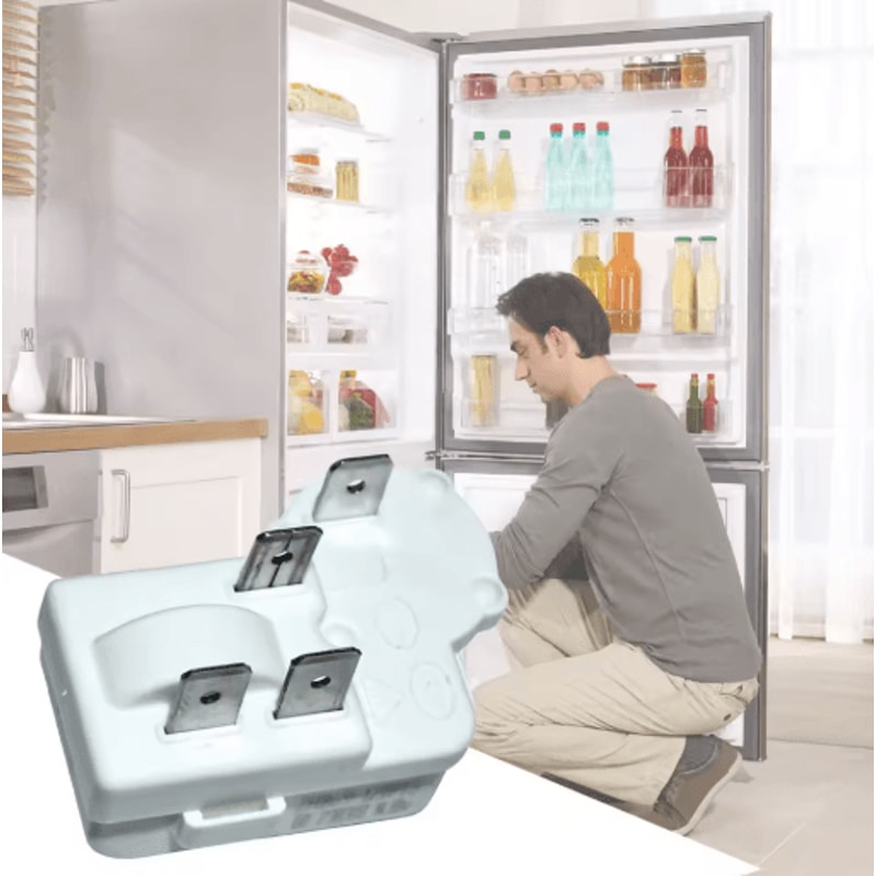 Universal Refrigerator Compressor PTC Starter Relay With Overload Protector Fridge Replacement Part 5