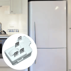 universal refrigerator compressor ptc starter relay with overload protector fridge replacement part