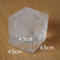 6 Grid Large Silicone Ice Cube Tray Food Grade Square Ice Mold For Whiskey And Bar Drinks 7
