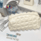 Cute Cream Puff Pencil Case Kawaii Zipper Pen Bag For Girls And Kids School Stationery 3