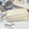 Cute Cream Puff Pencil Case Kawaii Zipper Pen Bag For Girls And Kids School Stationery 3