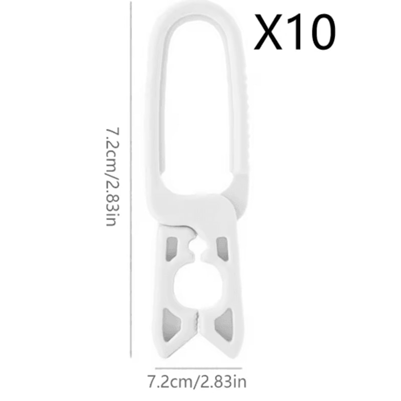 Plastic Clothes Pins For Drying 10 50PCS Laundry Clips For Socks Underwear And Garments 4