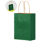 10PCS Green Kraft Paper Gift Bags With Handles Creative Party Favor And Candy Bags 1