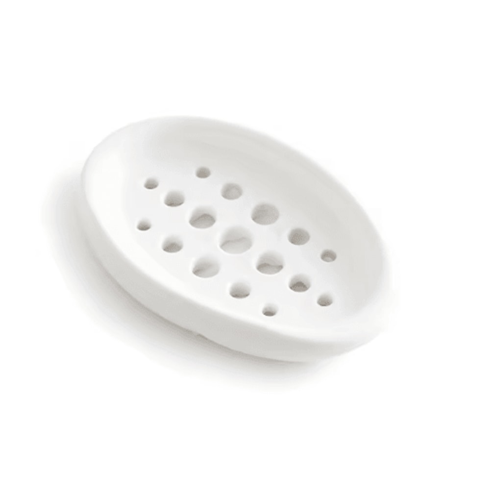 Flexible Hollow Soap Holder Soap Saver Draining Dish For Bathroom And Kitchen 3