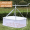 Foldable Hanging Dry Rack With Fly Trap Net Multi Layer Mesh Drying Bag For Food And Laundry 1 2 3 3