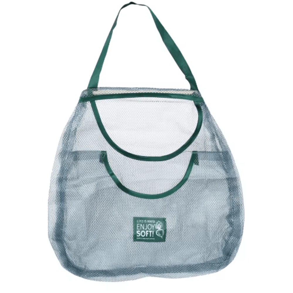 Kitchen Hanging Mesh Storage Bag Reusable Fruit And Vegetable Net Bag 1 2 Layers 5