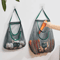 Kitchen Hanging Mesh Storage Bag Reusable Fruit And Vegetable Net Bag 1 2 Layers 0