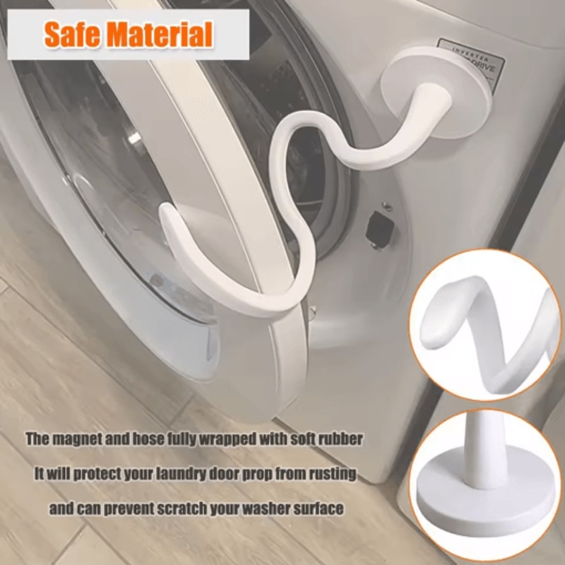 Silicone Magnetic Washing Machine Door Holder Front Load Washer Door Prop For Drying And Ventilatio 7