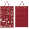 Felt Jewelry Hanging Organizer Wall Mounted Storage Bag For Earrings Necklaces And Rings 8