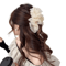 Mesh Yarn Bowknot Hair Claw Rhinestone Double Bow Cloud Bubble Hair Clip For Women And Girls 2
