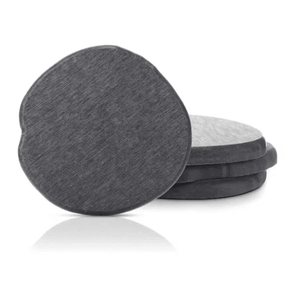 Diatomite Coasters Set Fast Drying Absorbent Non Slip Round Coasters 4 To 8 PCS 4Inch 1