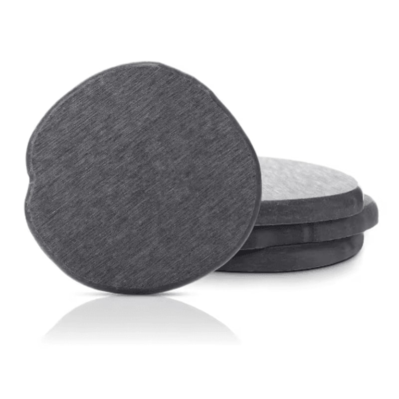 Diatomite Coasters Set Fast Drying Absorbent Non Slip Round Coasters 4 To 8 PCS 4Inch 1