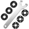 7PCS Angle Grinder Wrench Kit Flange And Lock Nut Removal Tool Set 1