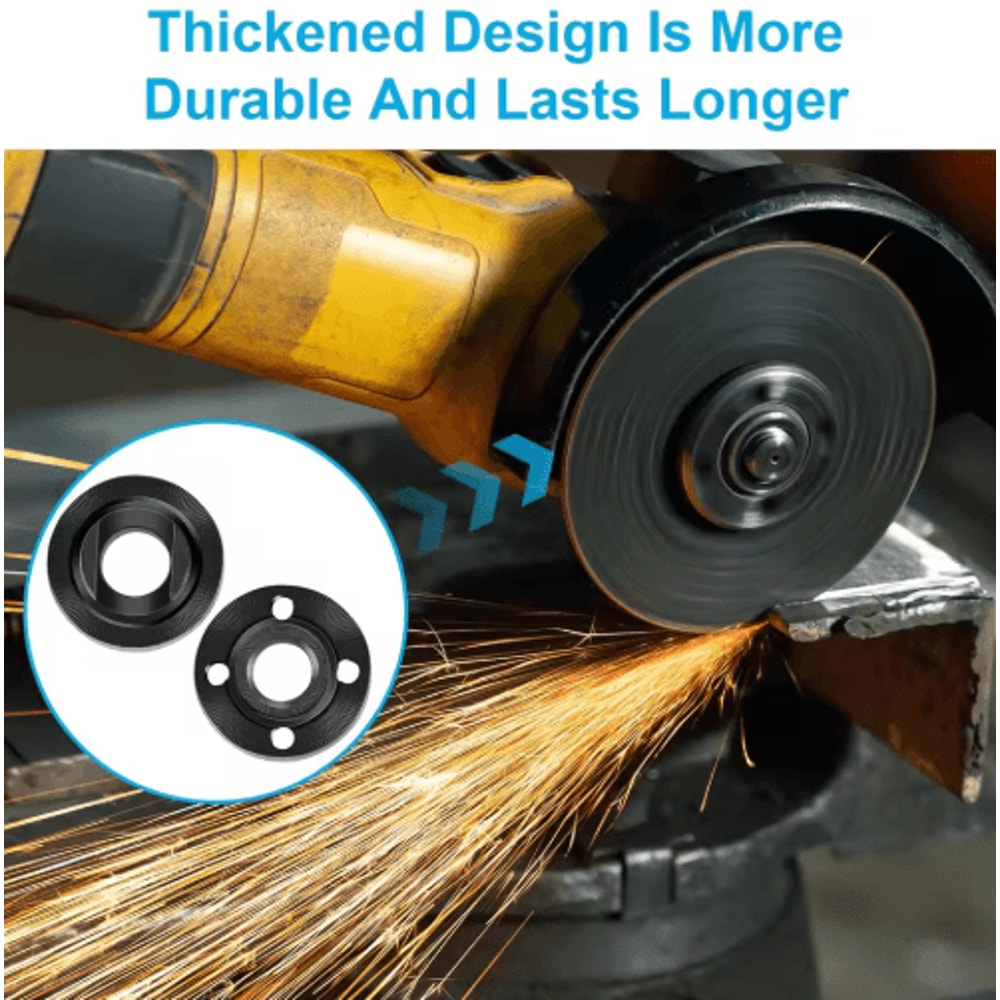 7PCS Angle Grinder Wrench Kit Flange And Lock Nut Removal Tool Set 4