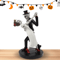 Halloween Dancing Skeleton Couple 12cm Resin Tabletop Decor For Spooky Home And Party Displays 2