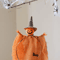 Halloween Mesh Hanging Decorations Ghost Pumpkin And Witch Sheer Silk Cloth Decor 4