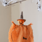 Halloween Mesh Hanging Decorations Ghost Pumpkin And Witch Sheer Silk Cloth Decor 4