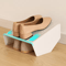 Durable Shoe Organizer Double Deck Space Saving Shoe Storage Rack For Closet And Cabinet 3