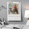 2026 Wall Calendar Medieval Animal Theme With Humorous Ugly Style Illustrations 4